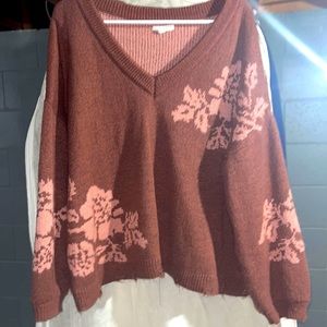 Cropped style sweater Womens